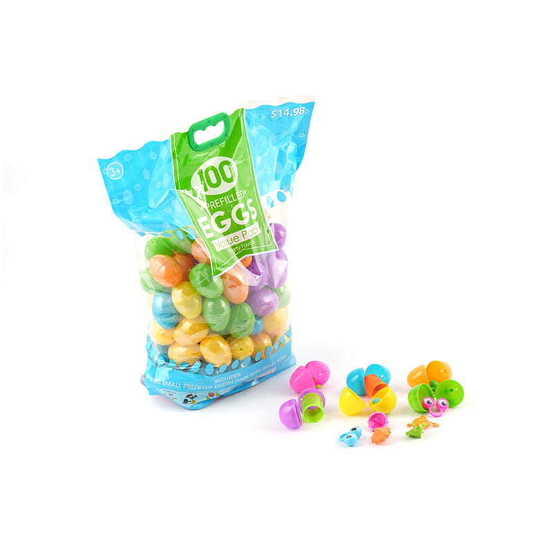 Muovinen pääsiäisen yllätys munien lelu