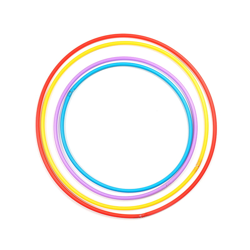 Lasten yksiväriset muoviset hula -vannot